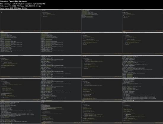 Effective Python Exceptions