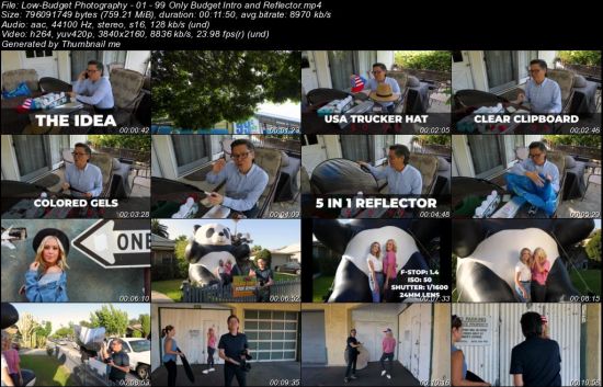 Low-Budget Photography Masterclass