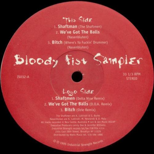VA - Bloody Fist Sampler (1995)
