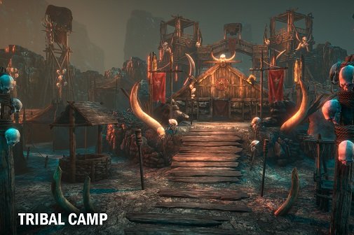 Unity Asset - Tribal camp v1.0