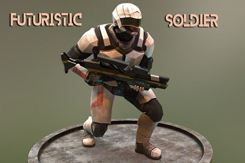 Unity Asset - Futuristic Soldier 2 v3.0