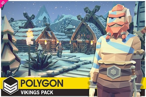 Unity Asset - POLYGON - Vikings Pack v1.3