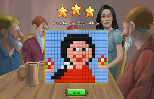 Fables Mosaic Snow White and the Seven Dwarfs-RAZOR