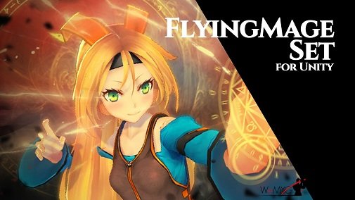Unity Asset - Flying Mage AnimSet v1.1