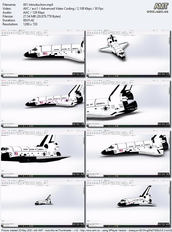 solidworks space shuttle download