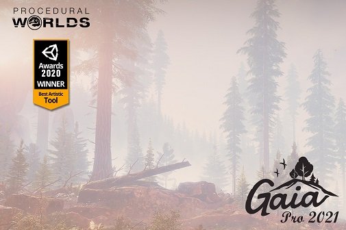 Unity Asset - Gaia Pro 2021 - Terrain &amp; Scene Generator Version v3.0.1