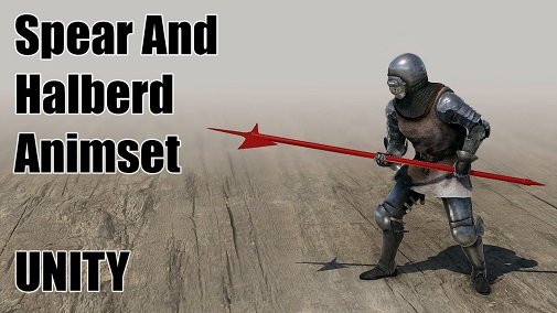 Unity Asset - Spear And Halberd Animset v1.0 Unity