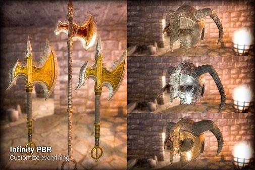 Unity Asset - Weapons - Armor PBR Pack 1 v11