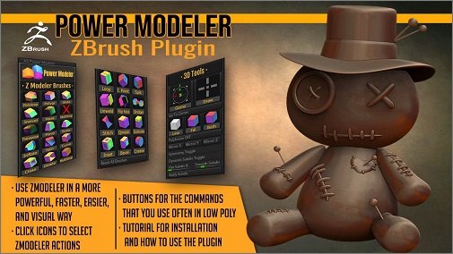 Artstation - Power Modeler ZBrush Plugin