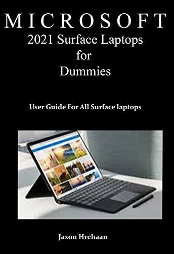 Microsoft 2021 Surface Laptops For Dummies
