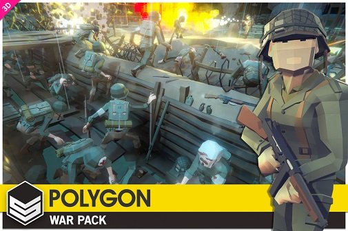 Unity Asset - POLYGON - War Pack v1.0