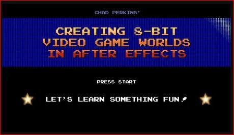 Creating 8-bit Video Game Worlds in After Effects