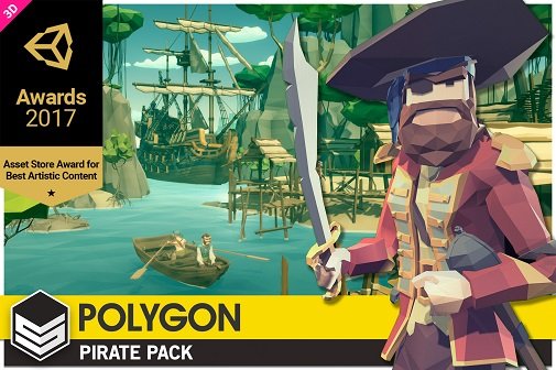Unity Asset - POLYGON - Pirates Pack v1.3