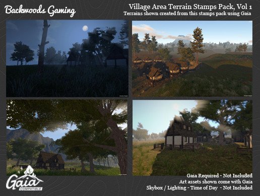 Gaia Stamps Pack Vol 01 - Village Area v1.0.2