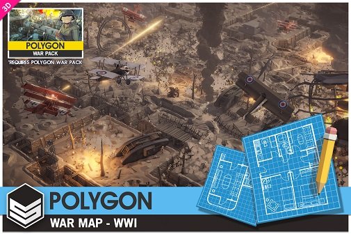 POLYGON - War Map - WWI v1.0