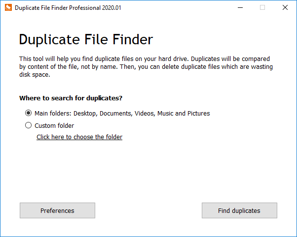 Duplicate File Finder Professional 2022.07 Multilingual