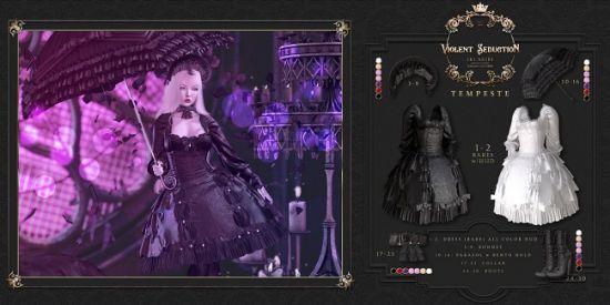 Violent Seduction – Tempeste Set Creation