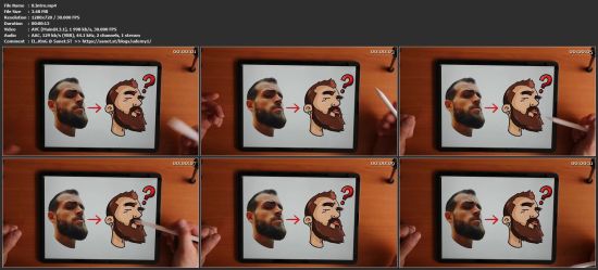 Make a Cartoon from a Photo in Procreate (easy)