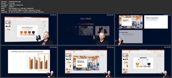 Design, Animate and Present a PowerPoint Presentation Template for Clients