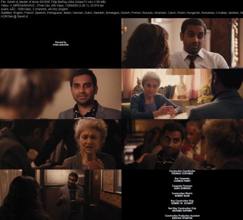 Master of None S01 720p BluRay x264-GalaxyTV