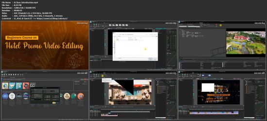 Beginners Course on Hotel Promo Video Editing