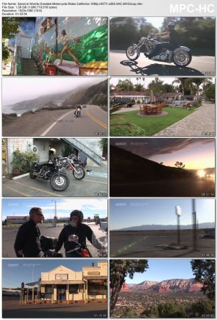 Quest - World's Greatest Motorcycle Rides: California (2007) 1080p HDTV x265 AAC MVGroup