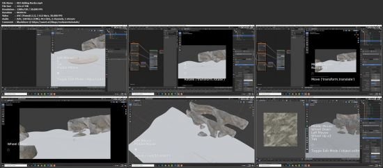 The Ultimate Blender 3D Environments Course
