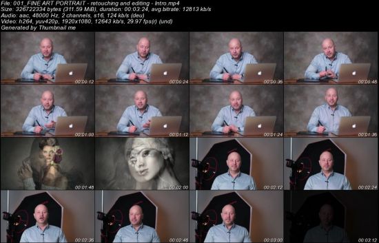 Fine Art Retouching Complete Workflow