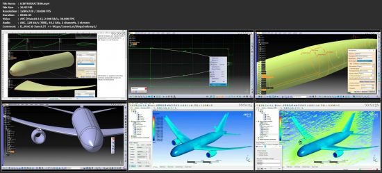 Aerodynamic Concepts Design &amp; Analysis with Catia v5 Ansys 18 Fluent - learn solve get hired