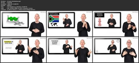 ASL | Country Signs + Complete Sentences | American Sign Language