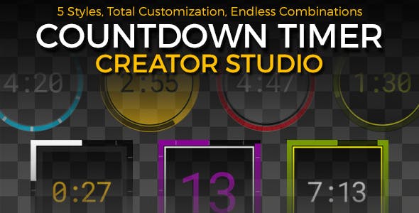 Videohive - Countdown Timer Creator Studio - 20117697