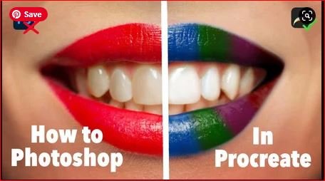 How to Photoshop in Procreate