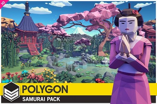 Unity Asset - POLYGON - Samurai Pack v1.2