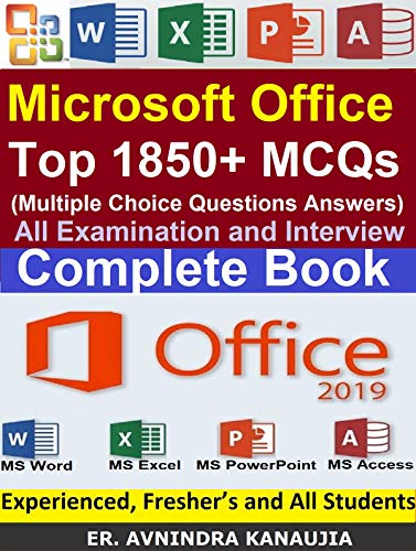 Microsoft Office: Top 1850+ Multiple Choice Questions Answers