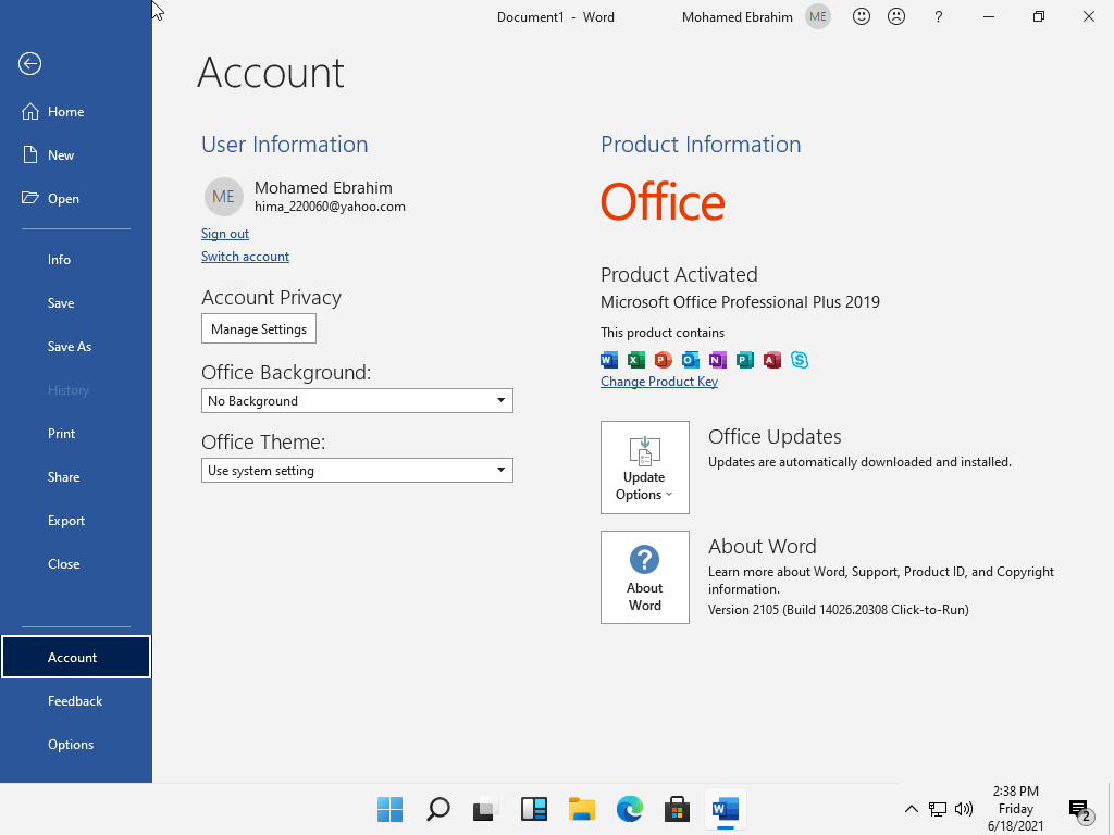 Download Windows 11 Build 21996.1 With Office 2019 Pro Plus ...