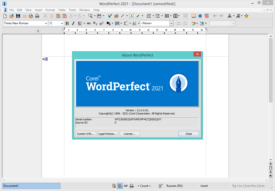 download wordperfect 2021