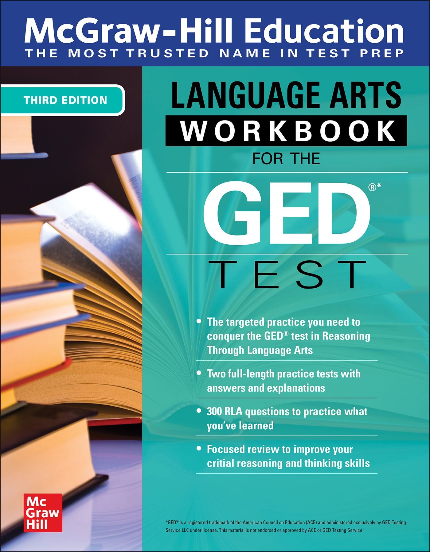McGraw-Hill Education Language Arts Workbook for the GED Test, 3rd