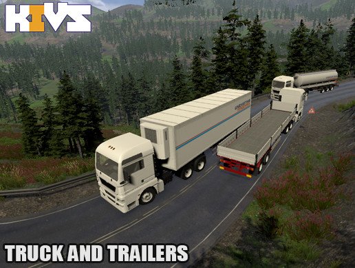 Unity Asset - Truck and trailers v1.31