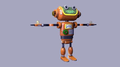 Creating Stylized Robot in Maya