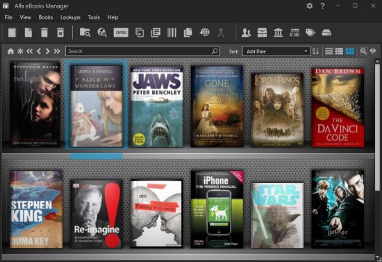 Alfa eBooks Manager Pro 8.6.20.1 for apple instal free