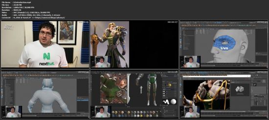 Substance Painter &amp; Maya: Low Poly Character Making