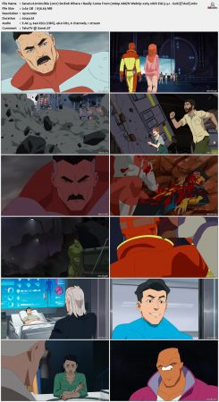 Invincible 2021 S01 1080p AMZN Webrip x265 10bit EAC3 5.1 - Goki TAoE