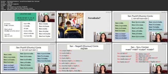 Turkish Language Course for Beginners - A1 Level