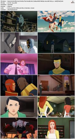 Invincible 2021 S01 1080p AMZN Webrip x265 10bit EAC3 5.1 - Goki TAoE