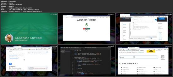 Learn HTML, CSS and JavaScript creating a Counter