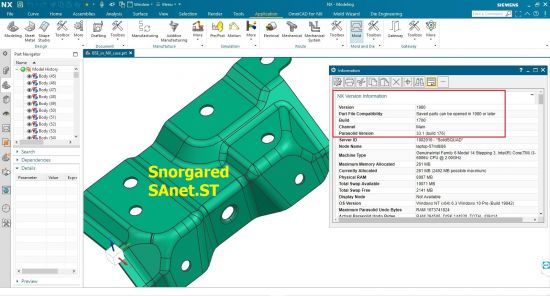 Siemens NX 1980 Build 1700