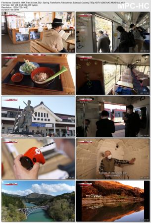 NHK Train Cruise - Spring Transforms Fukushima's Samurai Country (2021) 720p HDTV x265 AAC MVGroup