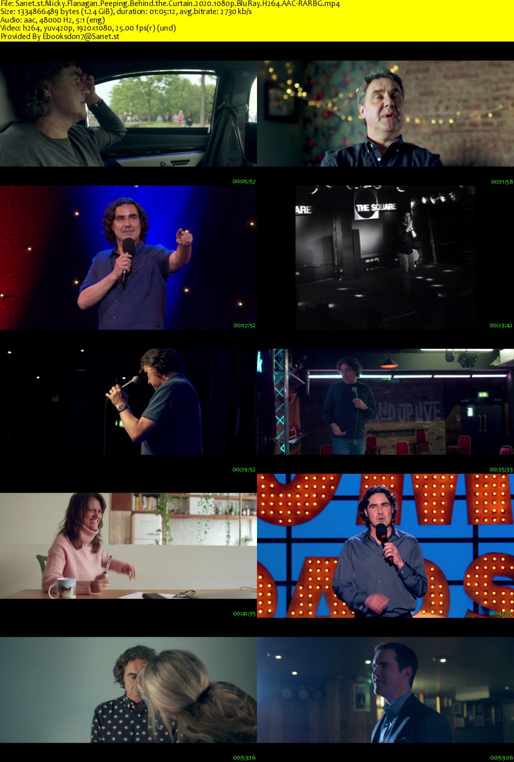 Micky Flanagan Peeping Behind the Curtain 2020 1080p BluRay H264 AAC