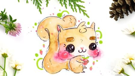 You Can Draw &amp; Paint 10 Woodland Cuties!