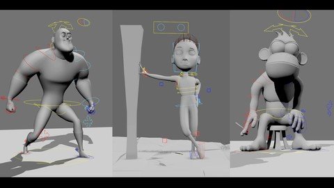 Rigging for characters in Maya made easy in only 60 minutes